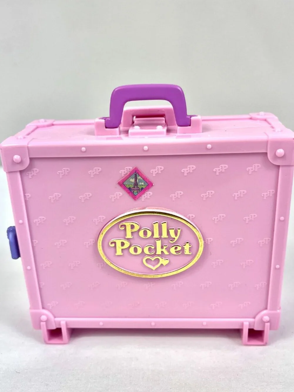 Vintage Polly Pocket Polly In Paris Complete Suitcase Doll Accessories 1996